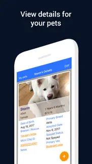 pettracks - pet management iphone images 3