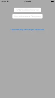required output resolution iphone images 2