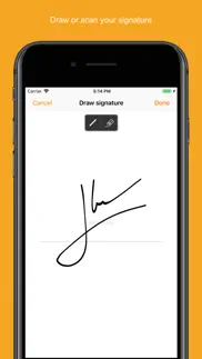 genius sign: pdf doc signature iphone images 2