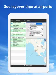flight tracker pro suivre vol iPad Captures Décran 4