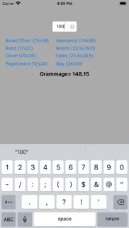 basis weight to grammage iphone images 1