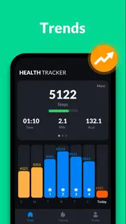 step tracker - pedometer, step iphone images 1