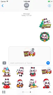 merry christmas panda iphone images 2