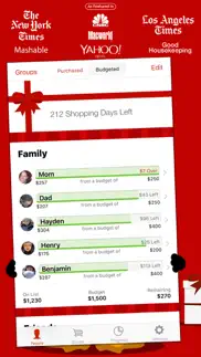 the christmas list iphone capturas de pantalla 1