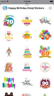 happy birthday emoji stickers iphone images 4