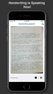 handwriting text to speech ocr iphone images 1