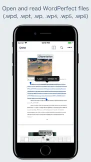 wpd reader - for wordperfect iphone images 1