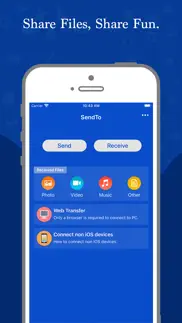 sendto - file transfer tool iphone images 1