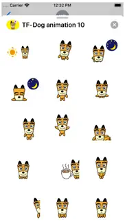tf-dog 10 animation stickers iphone images 2