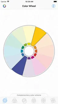 Color Wheel - Basic Schemes iphone bilder 1