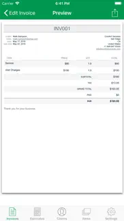 invoice app for small business iphone images 3