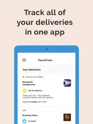 parceltrack - package tracker ipad images 1