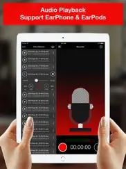 voice recorder lite: record hd ipad images 2