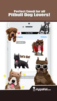 pit bull dogs emoji stickers iphone images 1