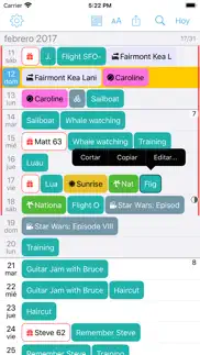 month calendar 2 iphone capturas de pantalla 1