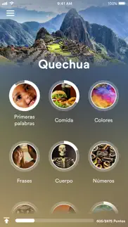 aprende quechua - eurotalk iphone capturas de pantalla 1