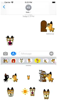 tf-dog animation 2 stickers iphone images 1