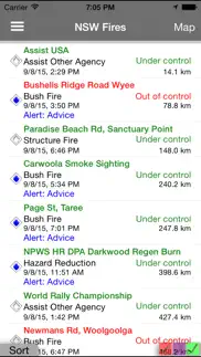 nsw fires iphone images 2