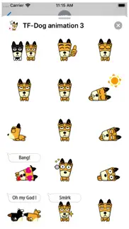 tf-dog animation 3 stickers iphone images 3