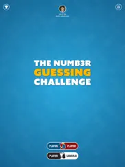 the number guessing challenge iPad Captures Décran 1