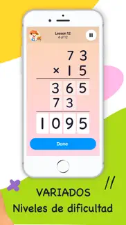juegos educativos - math club iphone capturas de pantalla 2