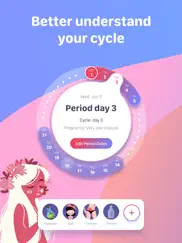 period tracker - cycle tracker ipad images 1