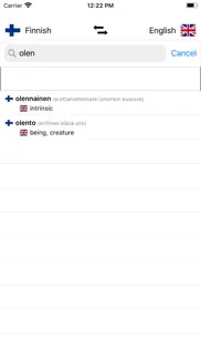 finnish-english dictionary iphone images 1
