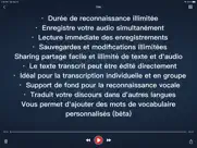 dictée vocale - speechy iPad Captures Décran 2