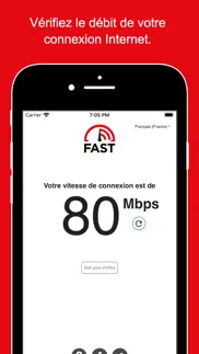 fast speed test iPhone Captures Décran 1