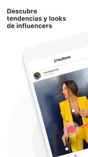 21 buttons: red social de moda iphone capturas de pantalla 1