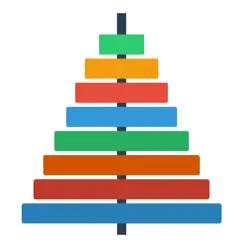 tower of hanoi - simple puzzle logo, reviews
