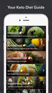 keto diet app & recipes iphone images 1