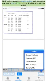 pdf to excel by pdf2office iphone images 2