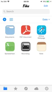 file manager & browser iphone images 2