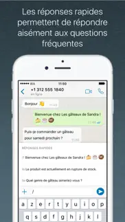 whatsapp business iPhone Captures Décran 3