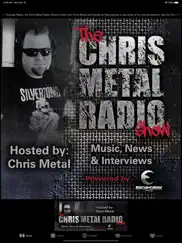 chris metal radio podcast ipad capturas de pantalla 1