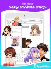 a sexy anime emoji stickers ipad images 1