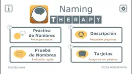 naming therapy iphone capturas de pantalla 1