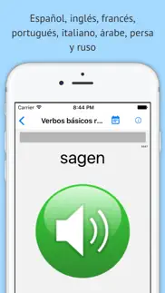 verben - trainer iphone capturas de pantalla 3