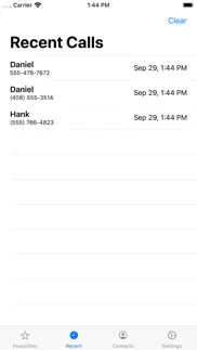hello card dialer iPhone Captures Décran 3