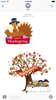 happy thanksgiving sticker gif iphone images 1
