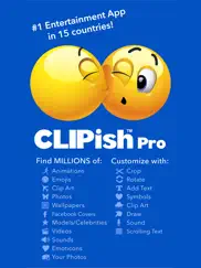 clipish pro - animations emoji айпад изображения 1