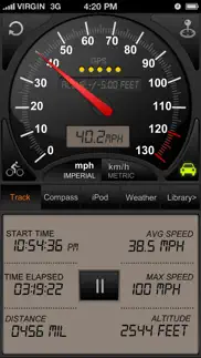 speedometer gps+ iphone images 1
