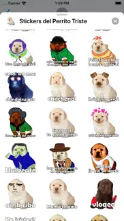 stickers del perrito triste iphone images 3