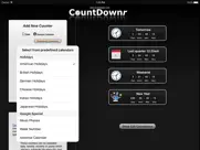 countdownr iPad Captures Décran 3
