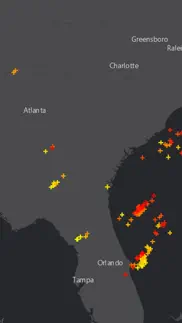 us lightning strikes map iphone images 2