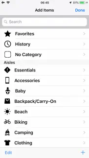 travel packing list iphone capturas de pantalla 3