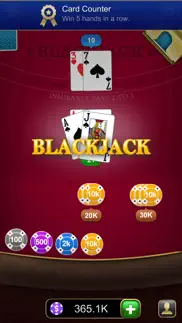 blackjack classic - card game iphone images 3