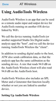 audiotools wireless iphone capturas de pantalla 2