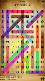 crossibus - word search puzzle iphone images 2